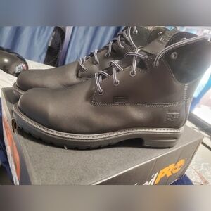 Timberland PRO Womans Dark Leather Boots